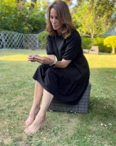 Andrea Mclean Feet