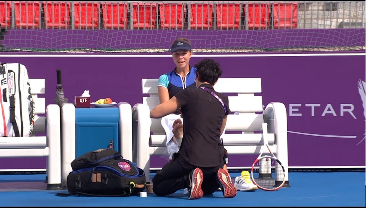 Anett Kontaveit Feet