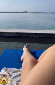 Delta Goodrem Feet