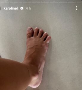 Karoline Lima Feet