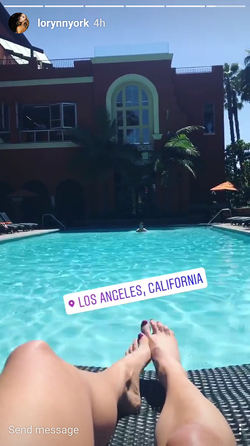 Lauren Swickard Feet