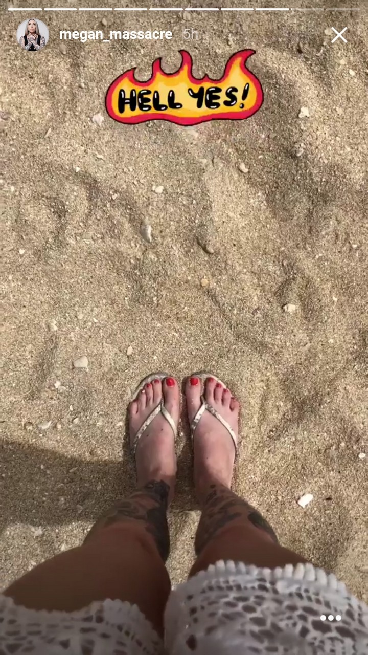 Megan Massacre Feet