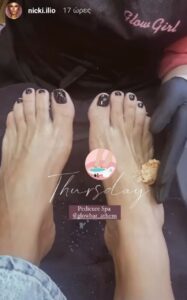 Niki Iliopoulou Feet