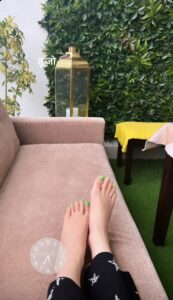 Pooja Janrao Feet