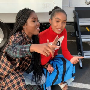 Yara Shahidi Feet