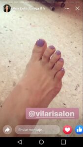 Ana Celia Zuniga Feet