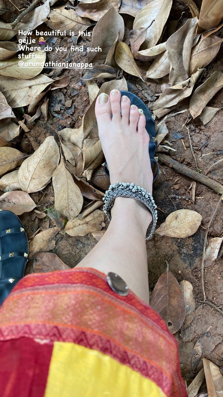 Ashika Ranganath Feet