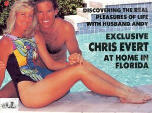 Chris Evert Feet