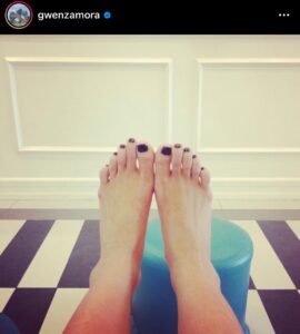 Gwen Zamora Feet