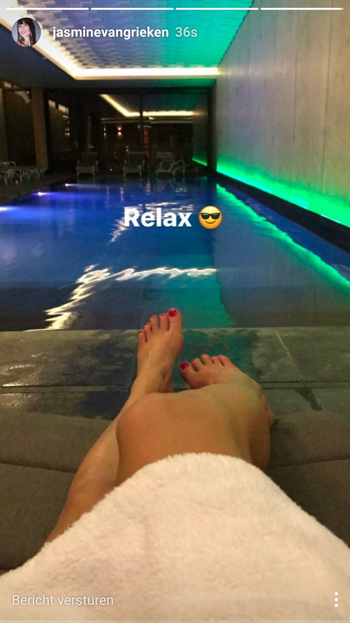 Jasmine Vangrieken Feet