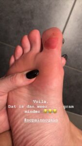 Jasmine Vangrieken Feet