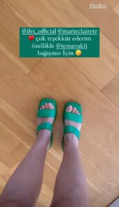 Pelin Akil Feet