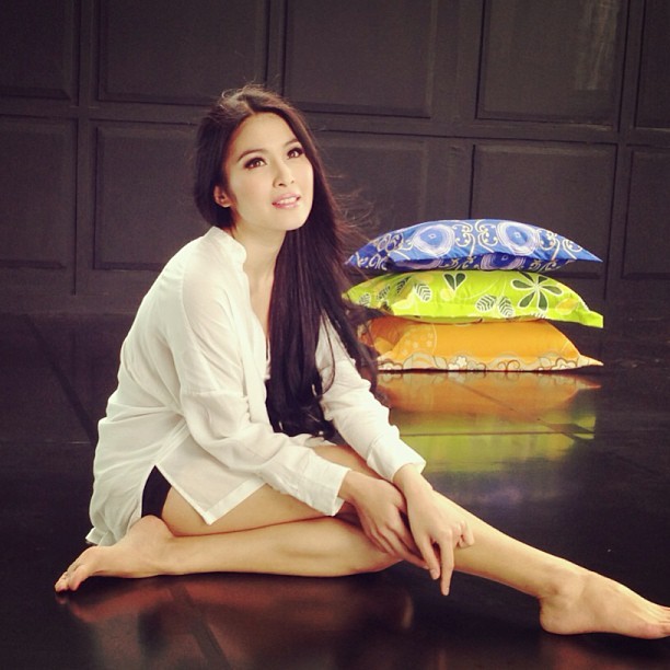 Sandra Dewi Feet