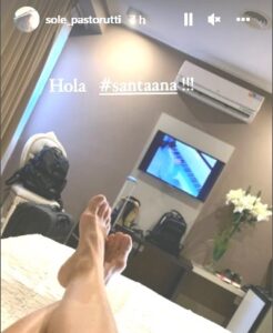 Soledad Pastorutti Feet