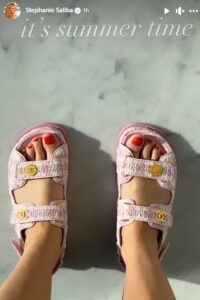 Stephanie Saliba Feet