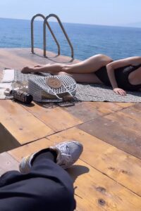 Xenia Tchoumitcheva Feet